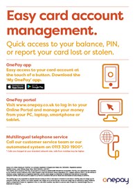 Easy Card Account Management